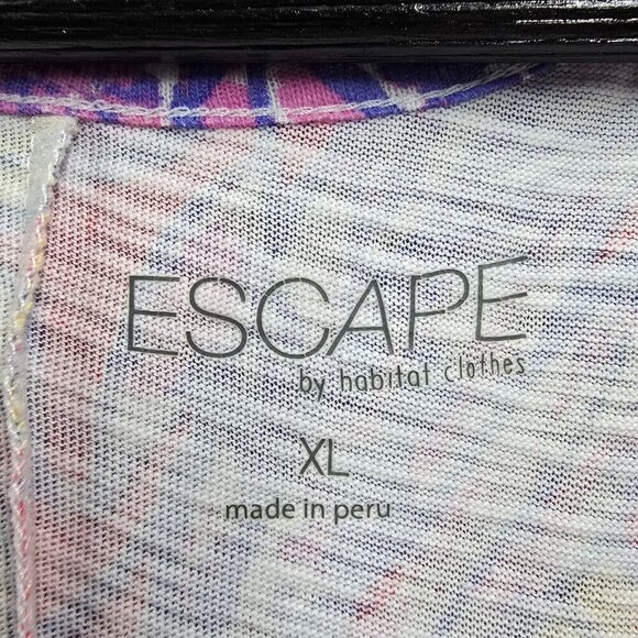 Escape by Habitat Dress Women’s XL‎ Pink Colorful Pullover Pockets Resort Travel - Picture 4 of 12